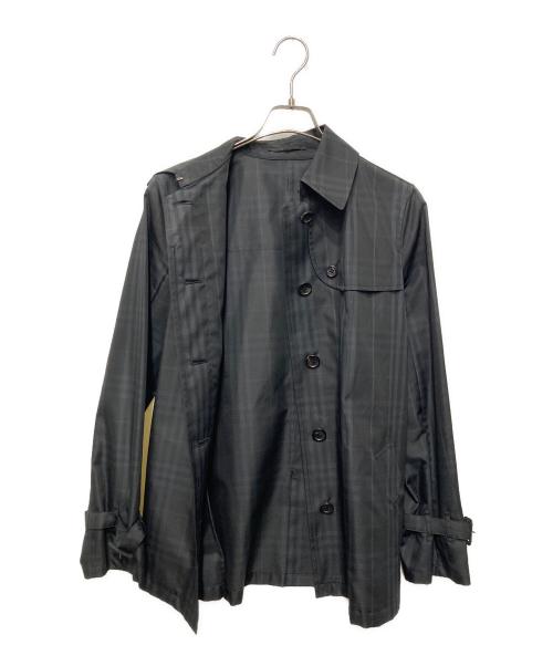 BURBERRY LONDON（バーバリーロンドン）BURBERRY LONDON (バーバリーロンドン) ショートトレンチコート ブラック サイズ:40の古着・服飾アイテム