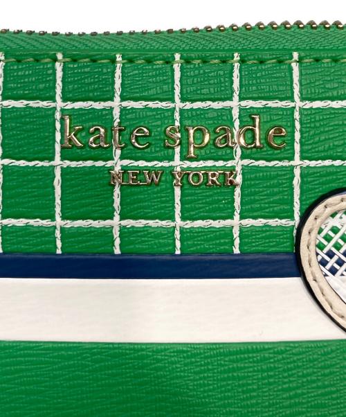 Kate Spade（ケイトスペード）Kate Spade (ケイトスペード) 2つ折り財布 グリーンの古着・服飾アイテム
