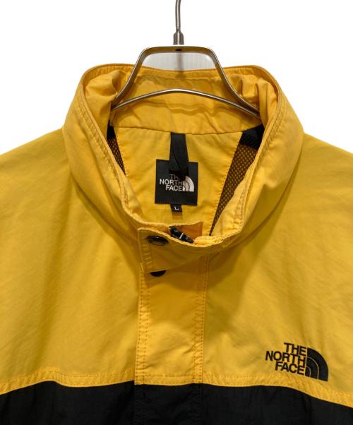 THE NORTH FACE（ザ ノース フェイス）THE NORTH FACE (ザ ノース フェイス) ハイドレナウィンドジャケット イエロー×ブラック サイズ:Ⅼの古着・服飾アイテム