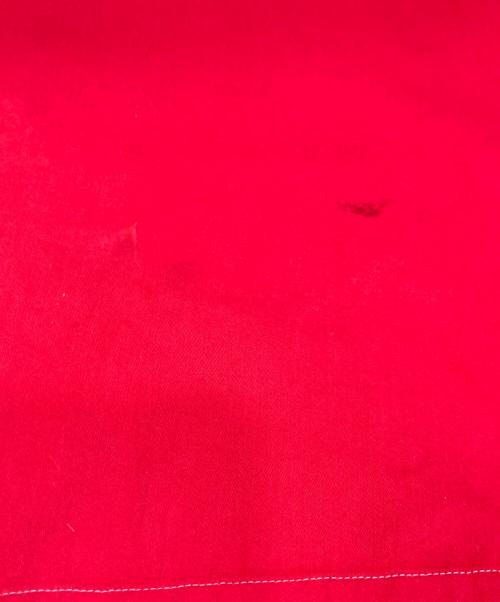 COMME des GARCONS HOMME（コムデギャルソン オム）COMME des GARCONS HOMME (コムデギャルソン オム) ペイズリー柄オープンカラーシャツ レッド サイズ:FREEの古着・服飾アイテム