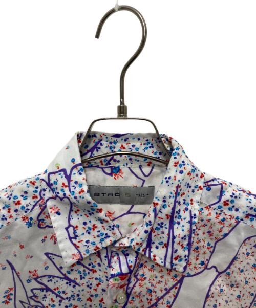 ETRO（エトロ）ETRO (エトロ) S/S総柄シャツ ホワイト サイズ:Sの古着・服飾アイテム