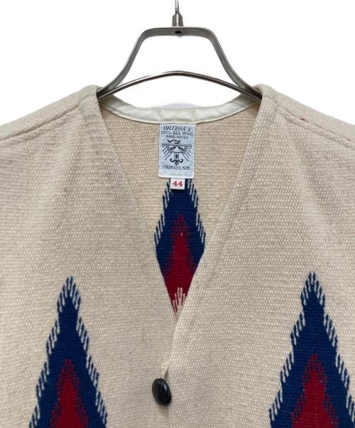 ORTEGA's（オルテガ）ORTEGA's (オルテガ) チマヨベスト アイボリー サイズ:44の古着・服飾アイテム