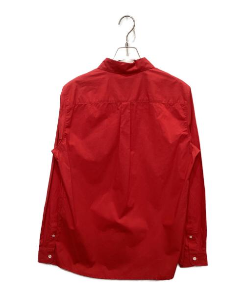 A.P.C.（アーペーセー）A.P.C. (アーペーセー) タイプライターシャツ レッド サイズ:Mの古着・服飾アイテム