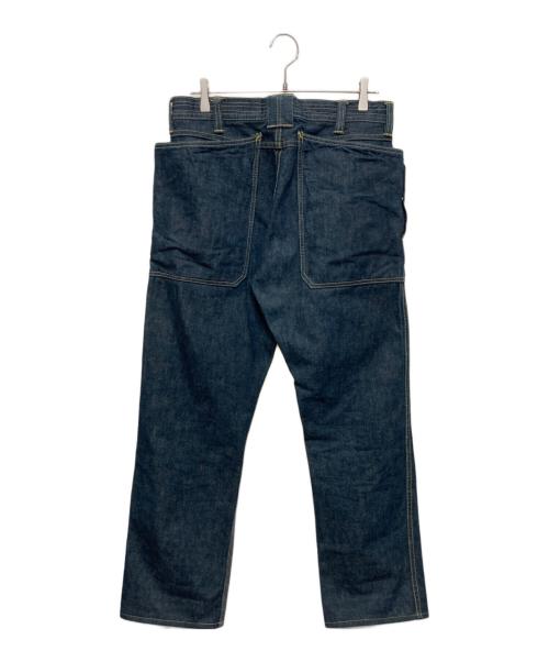 SASSAFRAS（ササフラス）SASSAFRAS (ササフラス) Fall Leaf Pants インディゴ サイズ:Ⅿの古着・服飾アイテム