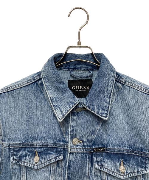GUESS（ゲス）GUESS (ゲス) デニムジャケット インディゴ サイズ:Mの古着・服飾アイテム
