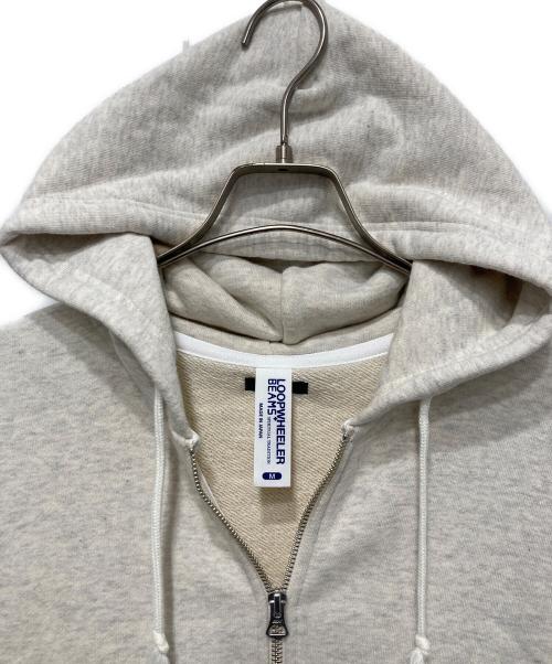 LOOPWHEELER（ループウィラー）LOOPWHEELER (ループウィラー) BEAMS (ビームス) ジップパーカー グレー サイズ:Mの古着・服飾アイテム