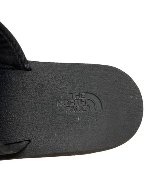 THE NORTH FACE（ザ ノース フェイス）THE NORTH FACE (ザ ノース フェイス) ロゴテープサンダル ブラック サイズ:US8の古着・服飾アイテム