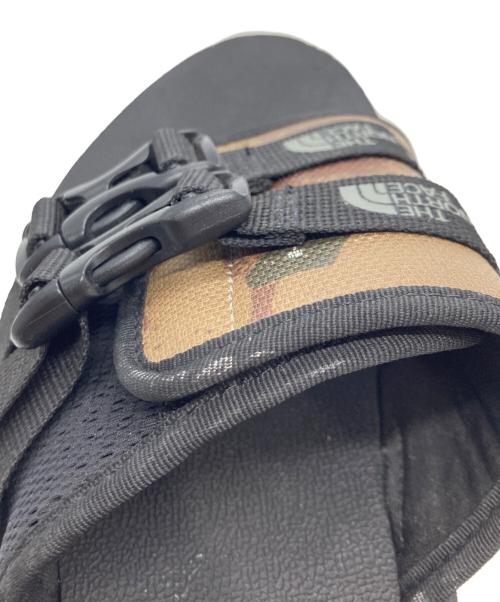 THE NORTH FACE（ザ ノース フェイス）THE NORTH FACE (ザ ノース フェイス) ロゴテープサンダル ブラック サイズ:US8の古着・服飾アイテム
