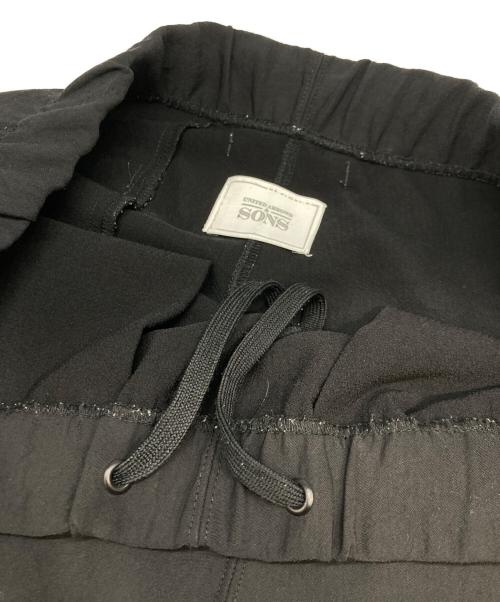 UNITED ARROWS & SONS（ユナイテッドアローズ アンド サンズ）UNITED ARROWS & SONS (ユナイテッドアローズ アンド サンズ) DAISUKE OBANA PE TRACK PANTS ブラック サイズ:Ⅼの古着・服飾アイテム