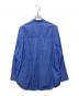 Graphpaper (グラフペーパー) Broad L/S Oversized Band Collar Shirt ブルー サイズ:1：13000円