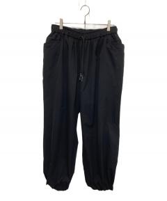 中古・古着通販】SEESEE (シーシー) WIDE NYLON PANTS ブラック サイズ
