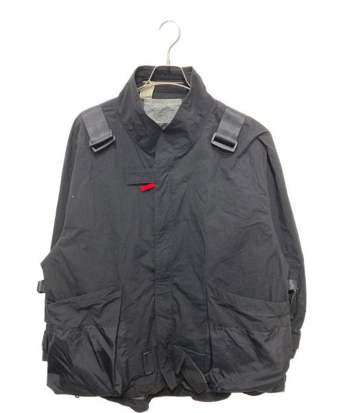N.HOOLYWOOD（エヌ ハリウッド）N.HOOLYWOOD (エヌ ハリウッド) MK Ⅵ EOD SYSTEM JACKET／マークシックス イーオーディー システム ジャケット ブラック サイズ:38の古着・服飾アイテム
