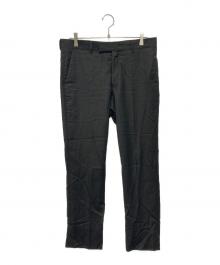 PAUL SMITH（ポールスミス）の古着「ストレッチウールメニック トラウザーズ」｜グレー