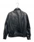 Y'2 leather (ワイツーレザー) UNIQUE JEAN STORE レザージャケット ブラック サイズ:36：80000円
