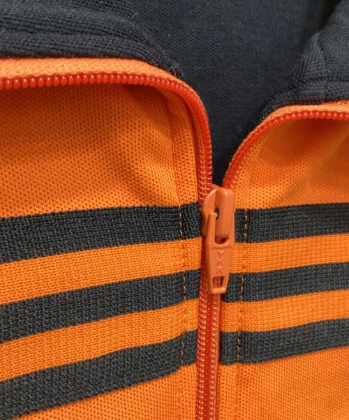 adidas（アディダス）adidas (アディダス) 70~80sセットアップジャージ ブラック×オレンジ サイズ:4の古着・服飾アイテム