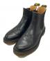 Dr.Martens（ドクターマーチン）の古着「MONOサイドゴチェルシーアブーツ」｜ブラック