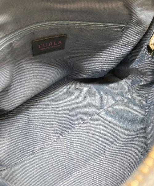 FURLA（フルラ）FURLA (フルラ) 2WAYショルダーバッグ ブルーの古着・服飾アイテム