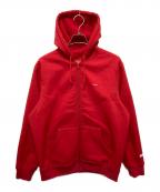 SUPREMEシュプリーム）の古着「WINDSTOPPER Zip Up Hooded Sweatshirt」｜レッド