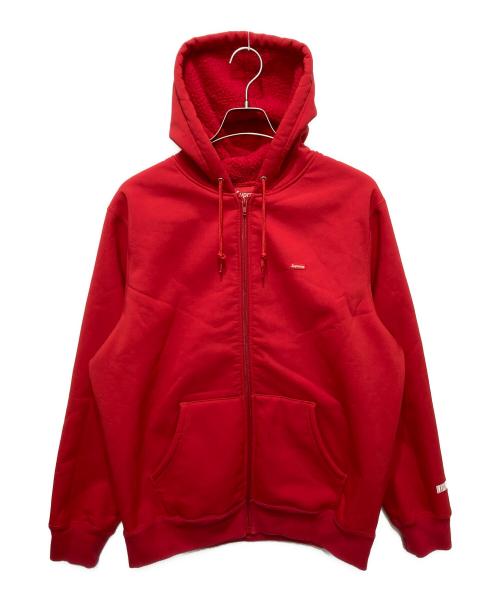 SUPREME（シュプリーム）Supreme (シュプリーム) WINDSTOPPER Zip Up Hooded Sweatshirt レッド サイズ:Ⅼの古着・服飾アイテム