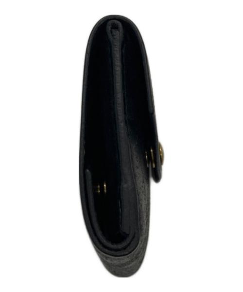 Chamoto（チャモト）Chamoto (チャモト) tri-fold wallet ブラックの古着・服飾アイテム