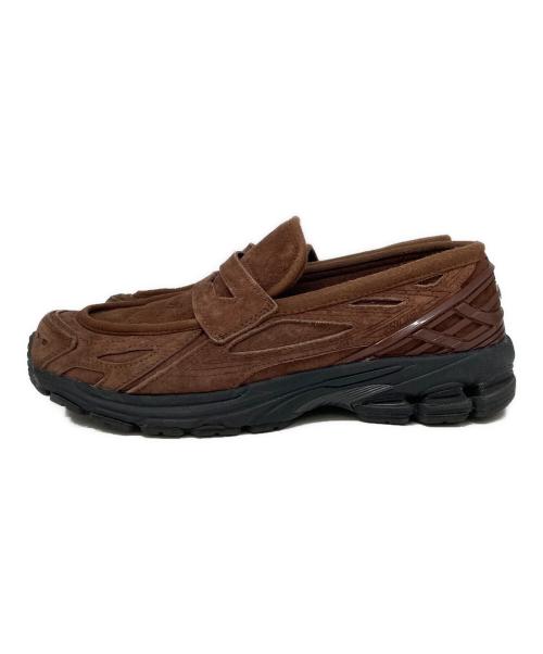 NEW BALANCE（ニューバランス）NEW BALANCE (ニューバランス) スウェードローファースニーカー ブラウン サイズ:US9.5の古着・服飾アイテム