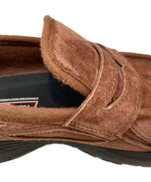 NEW BALANCE（ニューバランス）NEW BALANCE (ニューバランス) スウェードローファースニーカー ブラウン サイズ:US9.5の古着・服飾アイテム