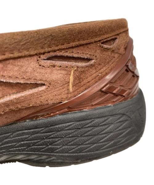 NEW BALANCE（ニューバランス）NEW BALANCE (ニューバランス) スウェードローファースニーカー ブラウン サイズ:US9.5の古着・服飾アイテム