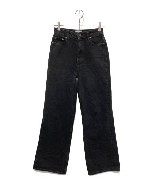 GANNI（ガニー）Ganni (ガニー) デニムパンツ ブラック サイズ: W26×L32の古着・服飾アイテム