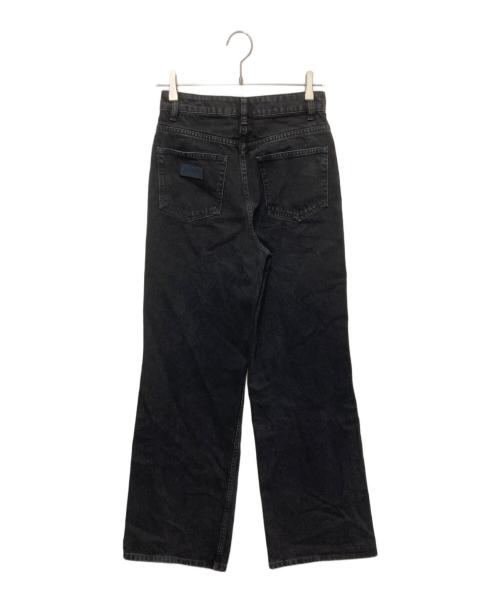 GANNI（ガニー）Ganni (ガニー) デニムパンツ ブラック サイズ: W26×L32の古着・服飾アイテム