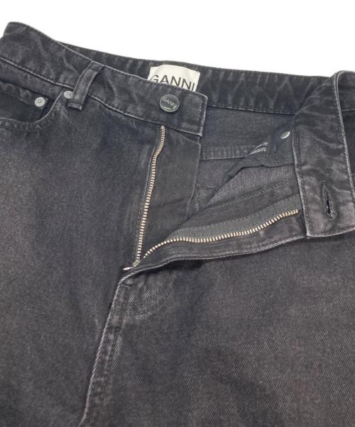 GANNI（ガニー）Ganni (ガニー) デニムパンツ ブラック サイズ: W26×L32の古着・服飾アイテム