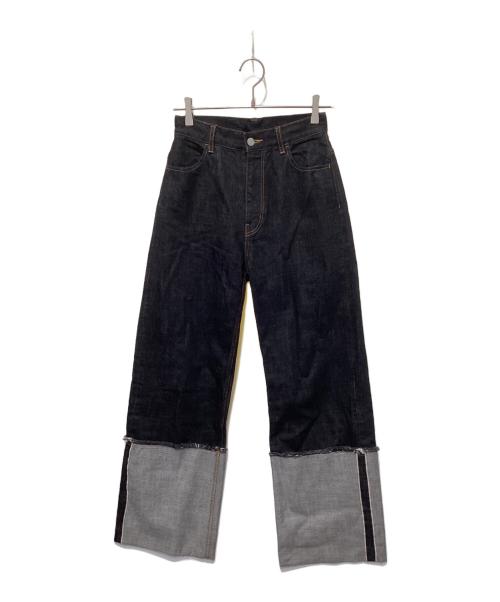 JOURNAL STANDARD（ジャーナルスタンダード）JOURNAL STANDARD (ジャーナルスタンダード) ロールアップデニムパンツ インディゴ サイズ:表記無しの古着・服飾アイテム