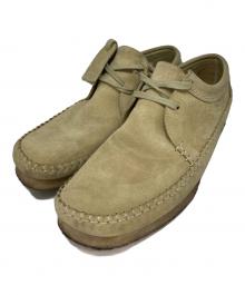 CLARKS（クラークス）の古着「ワラビーローファー」｜ベージュ