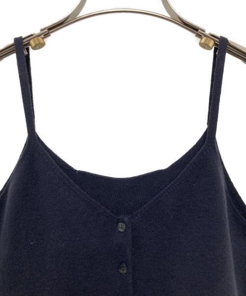 JOURNAL STANDARD（ジャーナルスタンダード）JOURNAL STANDARD (ジャーナルスタンダード) コットンシルクミックス2WAYキャミソール ネイビー サイズ:FREEの古着・服飾アイテム