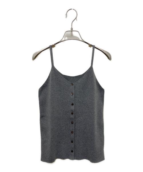 JOURNAL STANDARD（ジャーナルスタンダード）JOURNAL STANDARD (ジャーナルスタンダード) コットンシルクミックス2WAYキャミソール グレー サイズ:FREEの古着・服飾アイテム