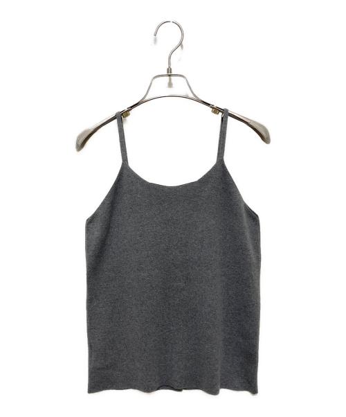 JOURNAL STANDARD（ジャーナルスタンダード）JOURNAL STANDARD (ジャーナルスタンダード) コットンシルクミックス2WAYキャミソール グレー サイズ:FREEの古着・服飾アイテム