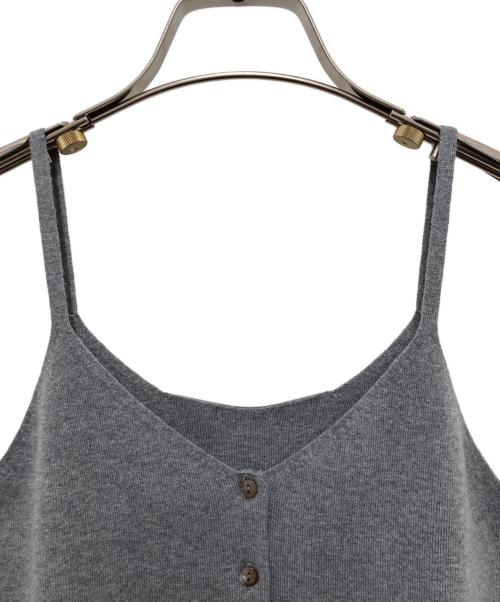 JOURNAL STANDARD（ジャーナルスタンダード）JOURNAL STANDARD (ジャーナルスタンダード) コットンシルクミックス2WAYキャミソール グレー サイズ:FREEの古着・服飾アイテム