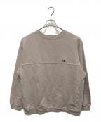 THE NORTHFACE PURPLELABEL×MONKEY TIMEザ・ノースフェイス パープルレーベル×モンキータイム）の古着「リバーシーム クルーネックスウェット」｜ベージュ