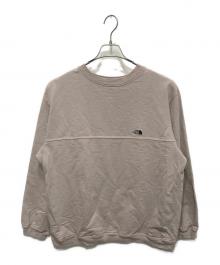 THE NORTHFACE PURPLELABEL×MONKEY TIME（ザ・ノースフェイス パープルレーベル×モンキータイム）の古着「リバーシーム クルーネックスウェット」｜ベージュ