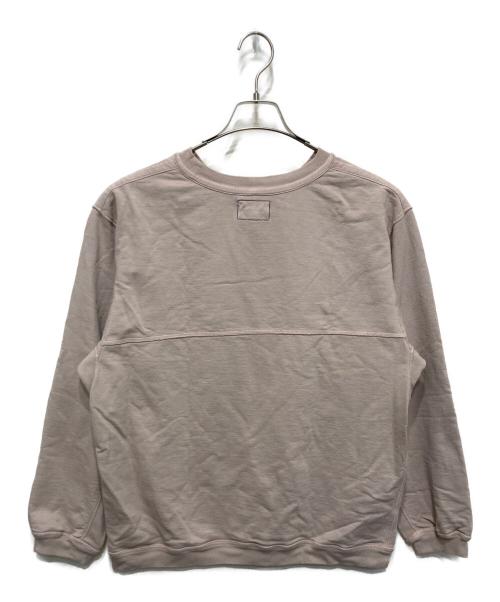 THE NORTHFACE PURPLELABEL（ザ・ノースフェイス パープルレーベル）THE NORTHFACE PURPLELABEL (ザ・ノースフェイス パープルレーベル) MONKEY TIME (モンキータイム) リバーシーム クルーネックスウェット ベージュ サイズ:Lの古着・服飾アイテム