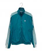 adidasアディダス）の古着「ファイヤーバード トラックジャケット」｜グリーン