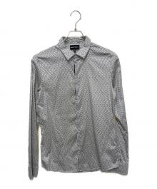 EMPORIO ARMANI（エンポリオ アルマーニ）の古着「シャツ」｜ホワイト×ブラック