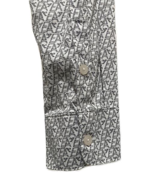 EMPORIO ARMANI（エンポリオ アルマーニ）EMPORIO ARMANI (エンポリオ アルマーニ) シャツ ホワイト×ブラック サイズ:16A 175CMの古着・服飾アイテム
