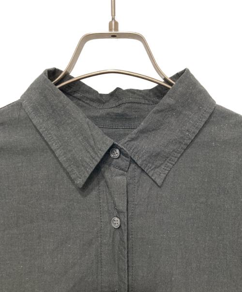 BABYLONE（バビロン）BABYLONE (バビロン) シャツワンピース ブラック サイズ:36の古着・服飾アイテム