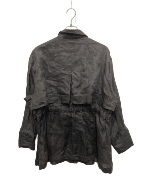 CHAOS（カオス）Chaos (カオス) GLフロマージュリネンブルゾン ブラック サイズ:FREEの古着・服飾アイテム