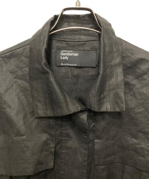 CHAOS（カオス）Chaos (カオス) GLフロマージュリネンブルゾン ブラック サイズ:FREEの古着・服飾アイテム
