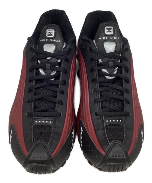 NIKE（ナイキ）NIKE (ナイキ) WMNS SHOX R4 ウィメンズ ショックス ブラック×レッド サイズ:US9の古着・服飾アイテム