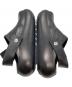 中古・古着 JIL SANDER (ジルサンダー) クロッグサンダル ブラック サイズ:36：35000円