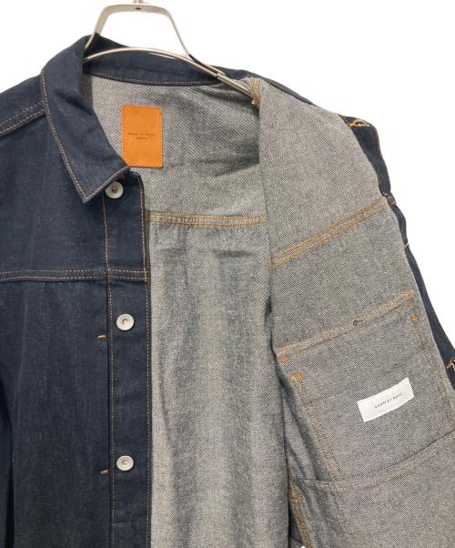 Adam et Rope（アダム エ ロペ）Adam et Rope (アダム エ ロペ) デニム トラッカー ジャケット インディゴ サイズ:Mの古着・服飾アイテム