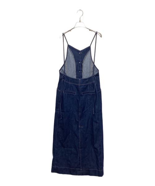 Adam et Rope（アダム エ ロペ）Adam et Rope (アダム エ ロペ) デニムキャミソールワンピース インディゴ サイズ:Ⅿの古着・服飾アイテム