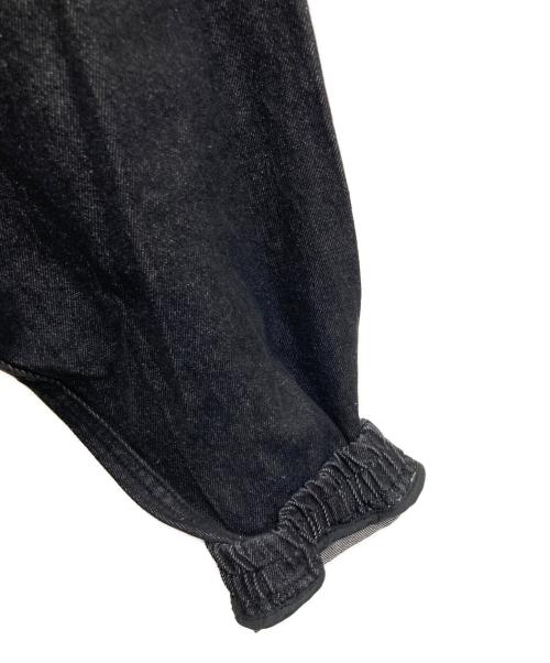 Adam et Rope（アダム エ ロペ）Adam et Rope (アダム エ ロペ) スタンドカラーデニムジャケット ブラック サイズ:Mの古着・服飾アイテム
